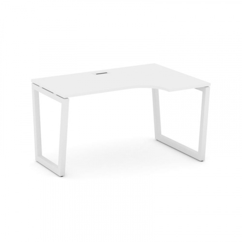 Style Project Стол рабочий эргоном. SN-5T2.SPA-001(R) Акация Лорка/Металл Антрацит/Заглушка Пластик фото 17