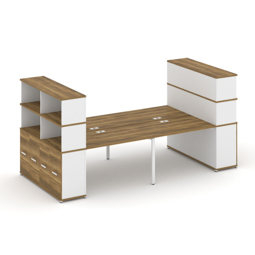 Бенч-система с опорными распашными шкафами Concept CN.DRS-274 фото 8