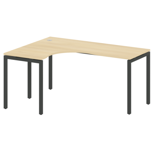 Стол криволинейный левый на П-обр. м/к Metal System Quattro 40БП.СА-4 (L) фото 10