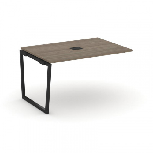 Style Project Проходной наб. элем. перег. стола SN-4T2.NSPRG-001 Акация Лорка/Металл Антрацит/Заглуш фото 8