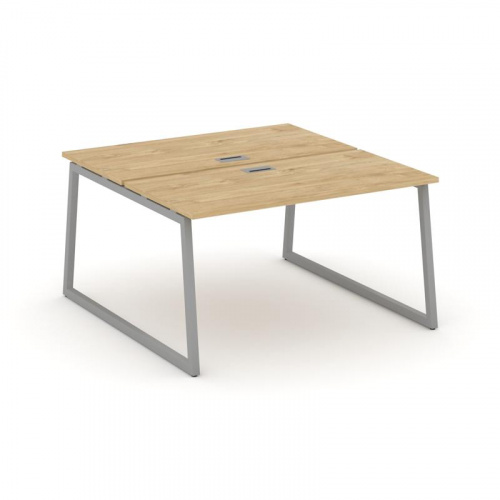 Style Project Рабочая станция 2-х сторон. SN-4T1.DRS-014 Акация Лорка/Металл Антрацит/Заглушка Пласт фото 2