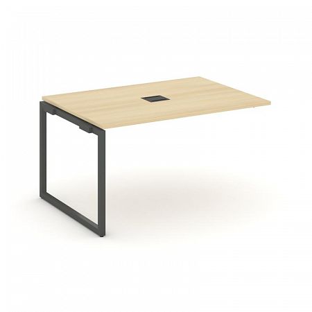 Style Project Проходной наб. элем. перег. стола SN-4O.NSPRG-003 Акация Лорка/Металл Антрацит 1380*98