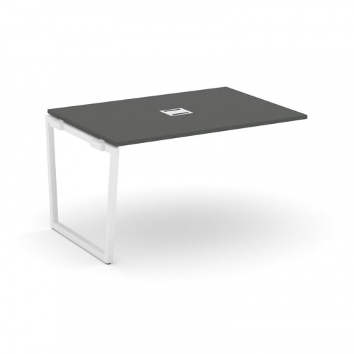 Style Project Проходной наб. элем. перег. стола SN-4T2.NSPRG-001 Акация Лорка/Металл Антрацит/Заглуш фото 18