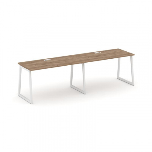 Style Project Рабочая станция 1 сторон. SN-4T1.ORS-004 Акация Лорка/Металл Антрацит/Заглушка Пластик фото 16