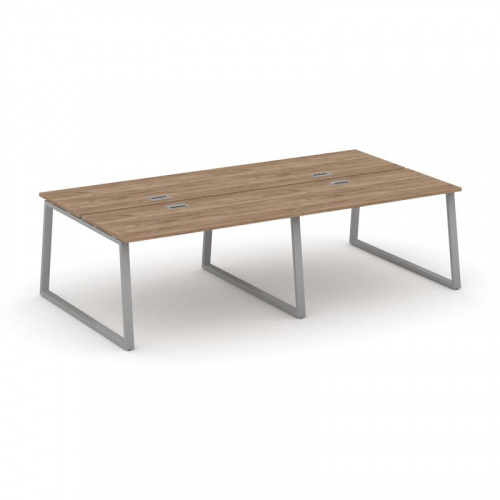 Style Project Рабочая станция 2-х сторон. SN-6T1.DRS-054 Акация Лорка/Металл Антрацит/Заглушка Пласт фото 10