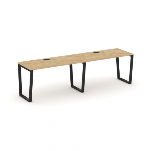 Style Project Рабочая станция 1 сторон. SN-6T2.ORS-011 Акация Лорка/Металл Антрацит/Заглушка Пластик Style Project Рабочая станция 1 сторон. SN-6T2.ORS-011 Акация Лорка/Металл Антрацит/Заглушка Пластик