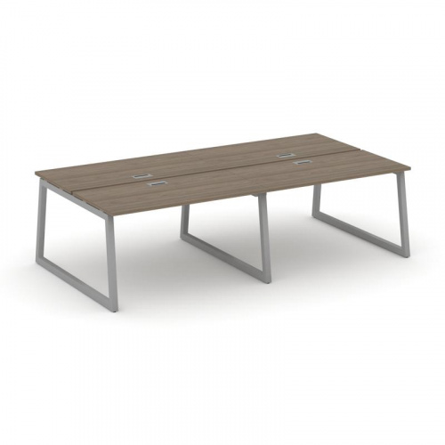 Style Project Рабочая станция 2-х сторон. SN-5T1.DRS-052 Акация Лорка/Металл Антрацит/Заглушка Пласт фото 13