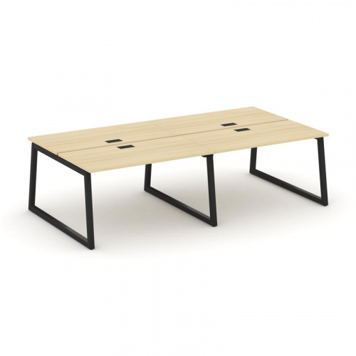 Style Project Рабочая станция 2-х сторон. SN-5T1.DRS-052 Акация Лорка/Металл Антрацит/Заглушка Пласт фото 19