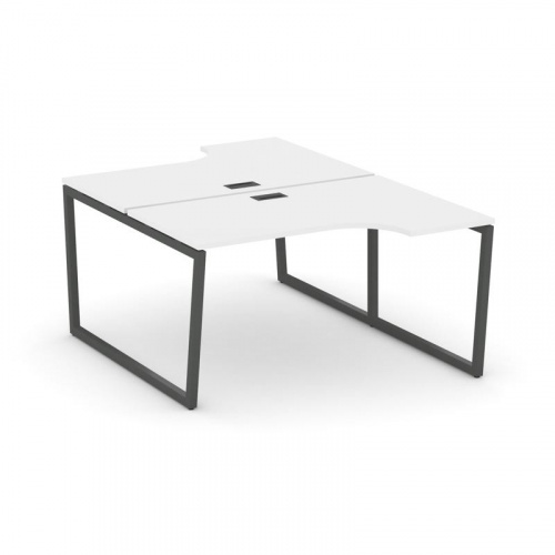 Style Project Рабочая станция эргоном. SN-4T2.DRPA-022 Акация Лорка/Металл Антрацит/Заглушка Пластик фото 26