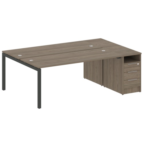 Бенч-система с тумбой на П-обр. м/к Metal System Quattro 50БП.РС-СТП-2.5 фото 3