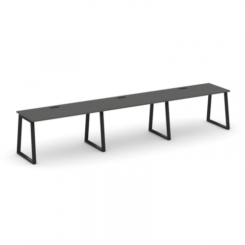 Style Project Рабочая станция 1 сторон. SN-6T1.ORS-041 Акация Лорка/Металл Антрацит/Заглушка Пластик фото 7