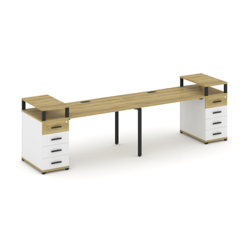 Бенч-система на 2 места с 2 опорными тумбами Concept CN.ORS-426 фото 6