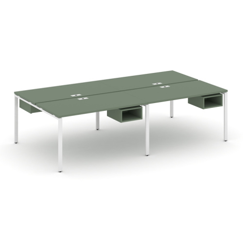 Бенч-система на 4 места с подвесными тумбами Concept CN.DRS-123