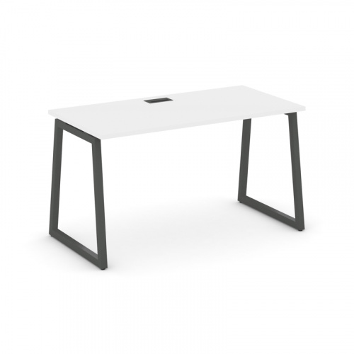 Style Project Стол письменный SN-4T1.SP-013 Акация Лорка/Металл Антрацит/Заглушка Пластик Черный 138 фото 13