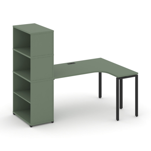 Стол эргономичный с опорным стеллажом Concept CN.SA-207(R)