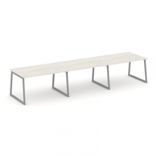 Style Project Стол переговорный SN-4T1.SPRG-021.3 Акация Лорка/Металл Антрацит 2940*980*750 фото 12