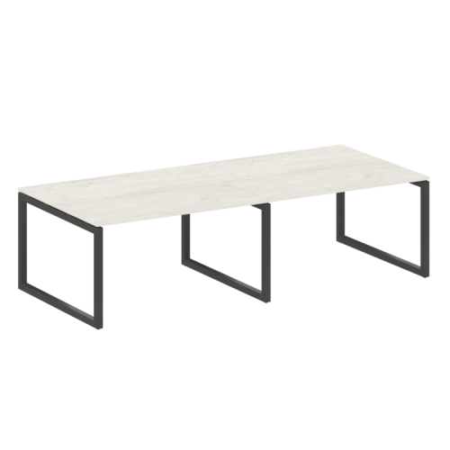 Переговорный стол на О-обр. м/к Metal System Quattro 50БО.ПРГ-2.3 фото 13