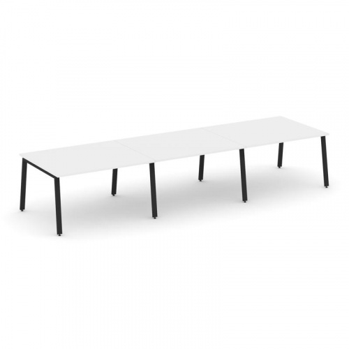 Style Project Стол переговорный SN-6A.SPRG-052.3 Акация Лорка/Металл Антрацит 3540*1180*750 фото 11