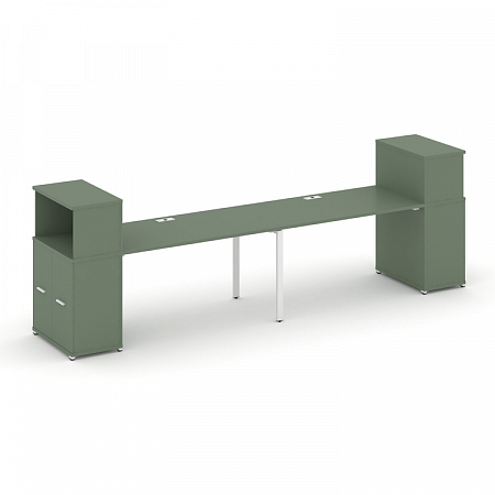 Бенч-система с опорными распашными шкафами Concept CN.ORS-226
