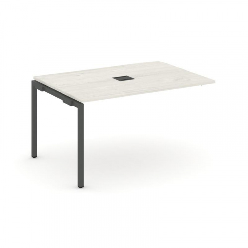 Style Project Проходной наб. элем. перег. стола SN-4P.NSPRG-002 Белый/Металл Серый 1180*980*750 фото 8