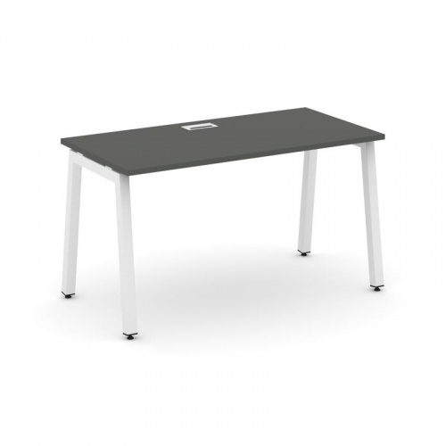 Style Project Стол письменный SN-5A.SP-023 Антрацит/Металл Белый 1380*800*750 фото 28