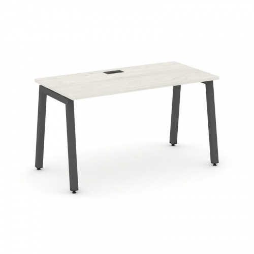 Style Project Стол письменный SN-5A.SP-023 Антрацит/Металл Белый 1380*800*750 фото 17