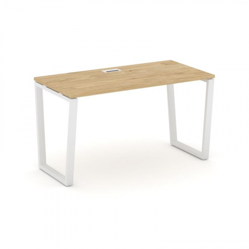 Style Project Стол письменный SN-6T2.SP-022 Акация Лорка/Металл Антрацит/Заглушка Пластик Черный 118 фото 3