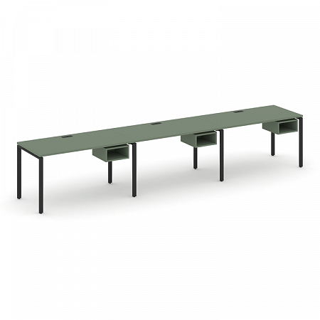 Бенч-система на 3 места с подвесными тумбами Concept CN.ORS-122