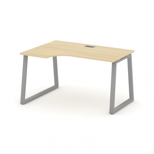 Style Project Стол рабочий эргоном. SN-6T1.SPA-022(L) Акация Лорка/Металл Антрацит/Заглушка Пластик фото 20