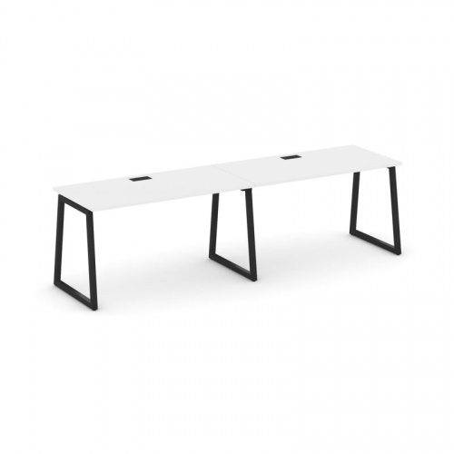 Style Project Рабочая станция 1 сторон. SN-4T1.ORS-004 Акация Лорка/Металл Антрацит/Заглушка Пластик фото 6