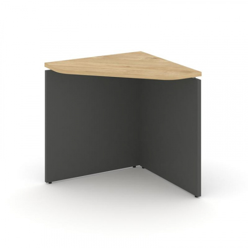 Style Project Угловой элемент стола SN-D.USP-021 Антрацит/Белый/Металл Белый 800*800*750 фото 26