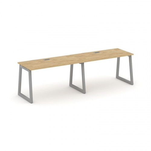 Style Project Рабочая станция 1 сторон. SN-5T1.ORS-012 Акация Лорка/Металл Антрацит/Заглушка Пластик фото 2