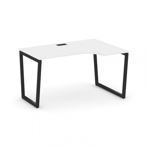 Style Project Стол рабочий эргоном. SN-4T2.SPA-001(R) Акация Лорка/Металл Антрацит/Заглушка Пластик фото 8 Style Project Стол рабочий эргоном. SN-4T2.SPA-001(R) Акация Лорка/Металл Антрацит/Заглушка Пластик фото 8