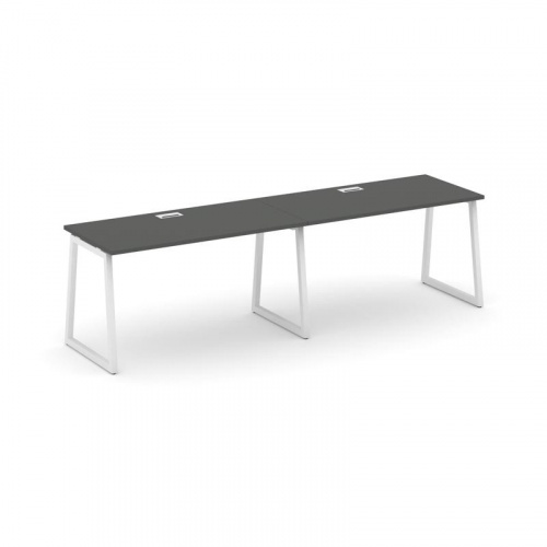 Style Project Рабочая станция 1 сторон. SN-4T1.ORS-004 Акация Лорка/Металл Антрацит/Заглушка Пластик фото 24