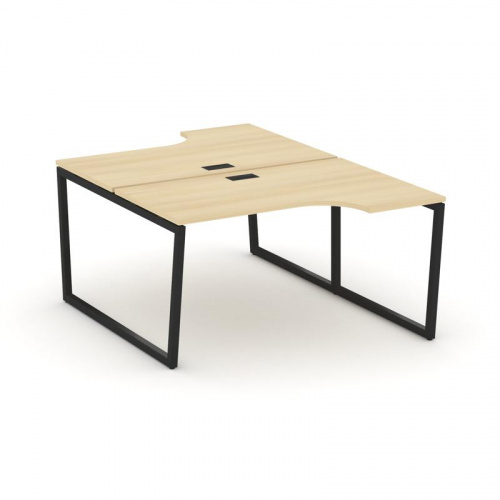 Style Project Рабочая станция эргоном. SN-4T2.DRPA-022 Акация Лорка/Металл Антрацит/Заглушка Пластик фото 19