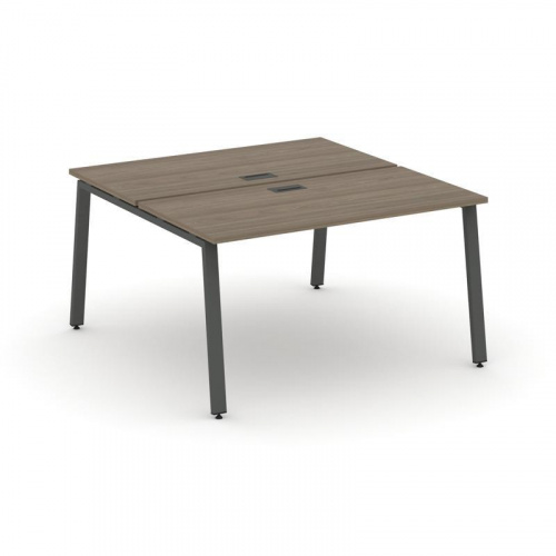 Style Project Рабочая станция 2-х сторон. SN-6A.DRS-004 Дуб Табак/Металл Антрацит 1580*1232*750 фото 27
