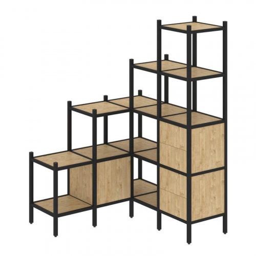 Стеллаж офисный угловой Loft VR.L-40 фото 7