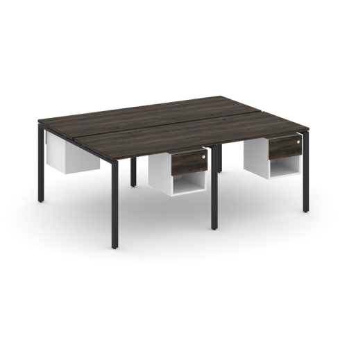 Бенч-система на 4 места с подвесными тумбами Concept CN.DRS-137 фото 9