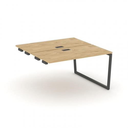 Style Project Стол-приставка к опор. элем. SN-4T2.DPRS-022 Акация Лорка/Металл Антрацит/Заглушка Пла фото 22