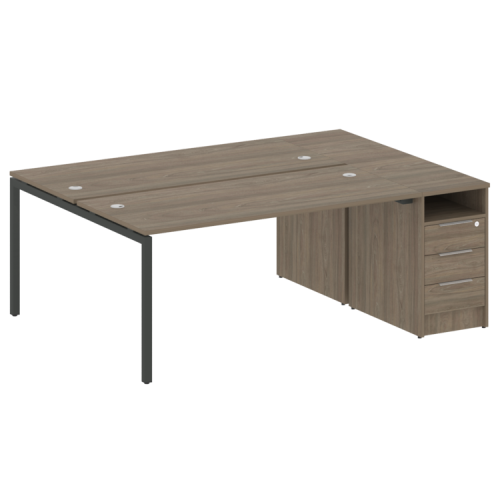 Бенч-система с тумбой на П-обр. м/к Metal System Quattro 40БП.РС-СТП-2.4 фото 3