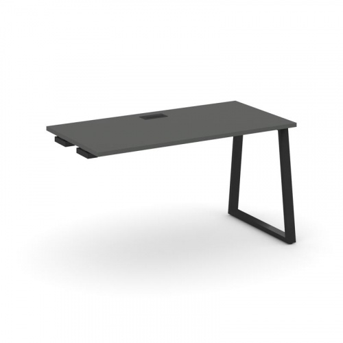 Style Project Стол-приставка к опор. элем. SN-6T1.OPRS-024 Акация Лорка/Металл Антрацит/Заглушка Пла фото 5