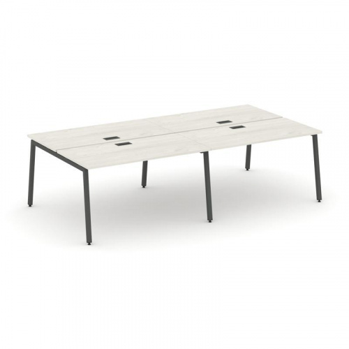 Style Project Рабочая станция 2-х сторон. SN-4A.DRS-033 Дуб Табак/Металл Белый 2760*1232*750 фото 25