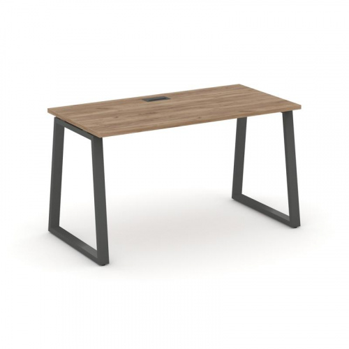 Style Project Стол письменный SN-6T1.SP-004 Акация Лорка/Металл Антрацит/Заглушка Пластик Черный 158 фото 23