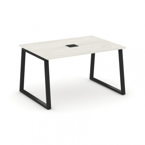 Style Project Стол переговорный SN-6T1.SPRG-001 Акация Лорка/Металл Антрацит/Заглушка Металл Антраци фото 10