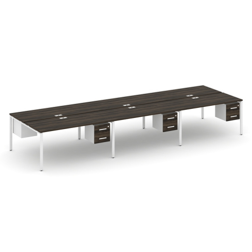 Бенч-система на 6 мест с подвесными тумбами Concept CN.DRS-156 фото 10