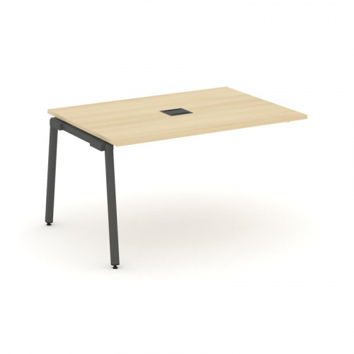 Style Project Проходной наб. элем. перег. стола SN-4A.NSPRG-004 Антрацит/Металл Белый 1580*980*750 фото 19