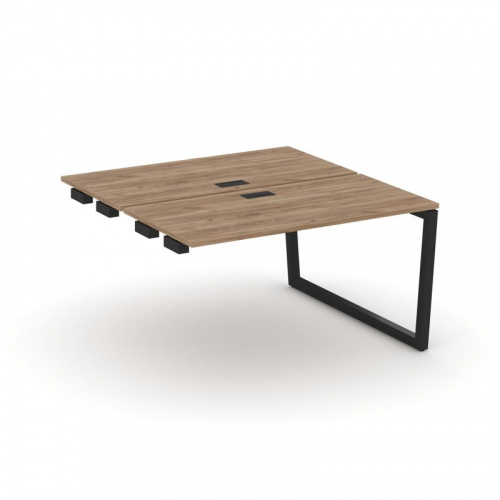 Style Project Стол-приставка к опор. элем. SN-5T2.DPRS-004 Акация Лорка/Металл Антрацит/Заглушка Пла фото 9