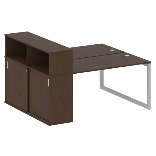 Бенч-система с шкафом-купе на О-обр. м/к Metal System Quattro 50БО.РС-СШК-2.3 фото 7