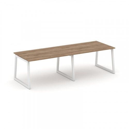 Style Project Стол переговорный SN-5T1.SPRG-011.3 Акация Лорка/Металл Антрацит 1960*980*750 фото 12