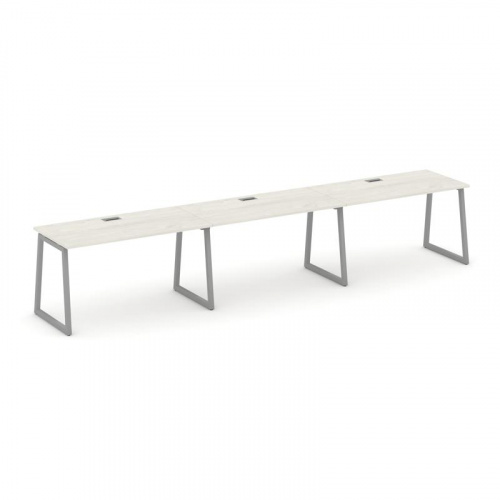 Style Project Рабочая станция 1 сторон. SN-4T1.ORS-054 Акация Лорка/Металл Антрацит/Заглушка Пластик фото 17